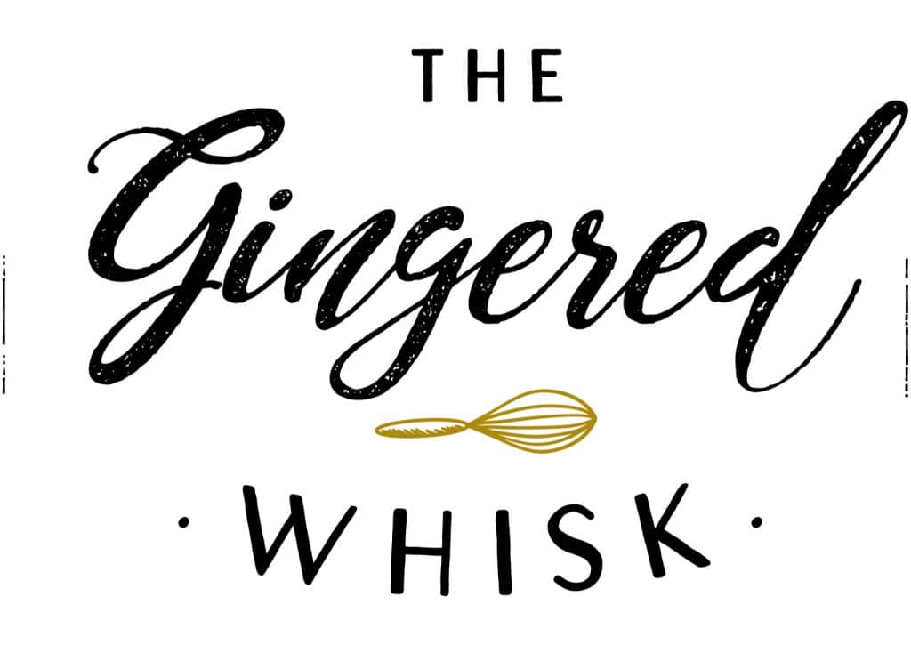 The Gingered Whisk Vertical Logo
